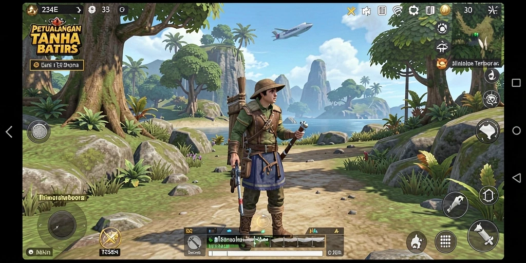 Gameplay mendebarkan di dunia terbuka 234E dengan variasi misi.