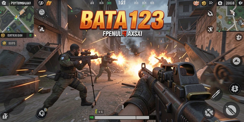Tampilan gameplay <strong>BATA123</strong> yang intens dan mendebarkan.
