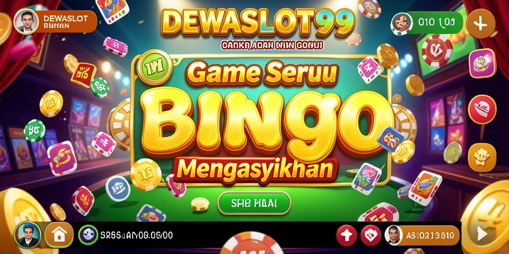 Screenshot gameplay DEWASLOT99 yang menunjukkan suasana permainan Bingo.
