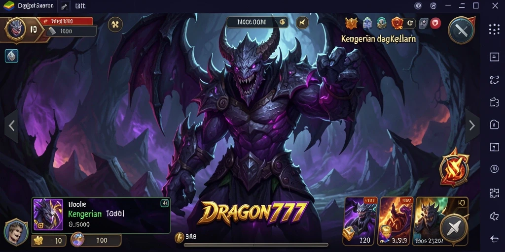 Screenshot gameplay DRAGON777 yang menampilkan suasana mendebarkan.