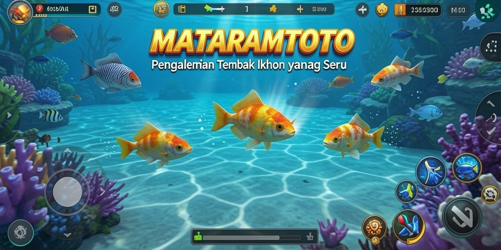 Gameplay seru MATARAMTOTO dengan aksi tembak ikan yang mengasyikkan.