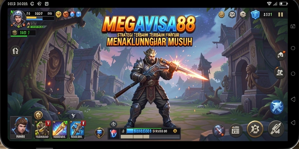 Tampilan gameplay menakjubkan dalam MEGAVISA88 yang penuh strategi.