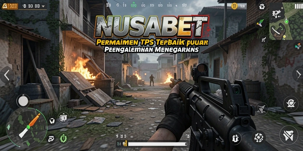 Screenshot menunjukkan aksi mendebarkan dalam NUSABET