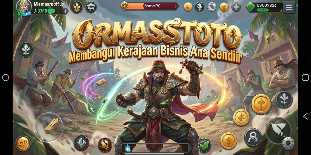 Tampilan gameplay ORMASSTOTO yang penuh strategi dan kreativitas.