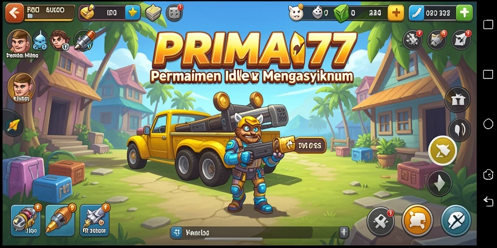 Tampilan gameplay PRIMA77 yang memikat dan menarik.