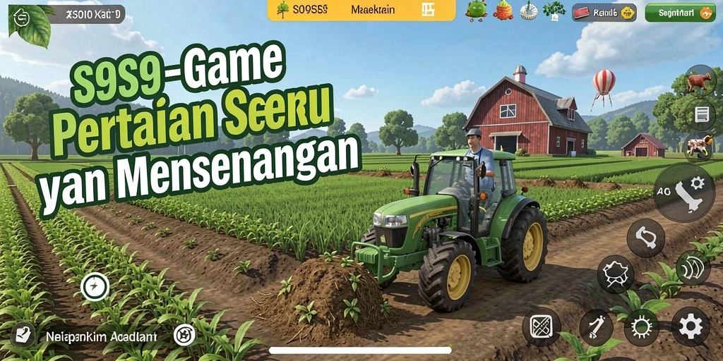 Gameplay menarik dengan berbagai tanaman dan hewan di S9S9.