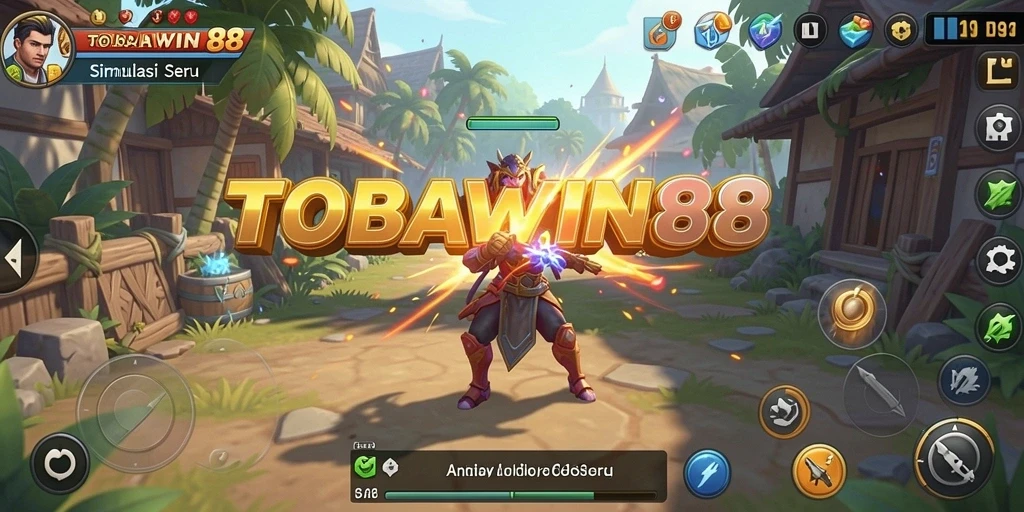 Screenshot TOBAWIN88 menunjukkan gameplay Simulation yang mendebarkan dan imersif.