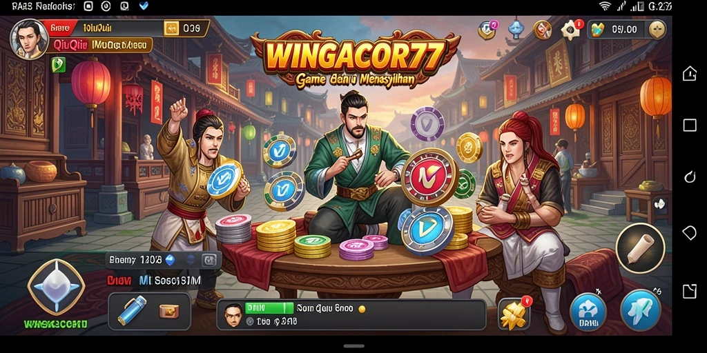 Tampilan gameplay QiuQiu yang seru dan menarik di WINGACOR77.
